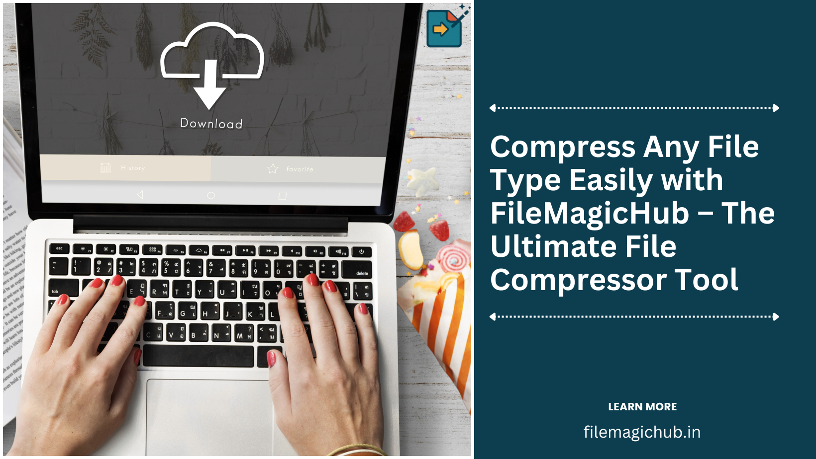 Compress Any File Type Easily with FileMagicHub – The Ultimate File Compressor Tool