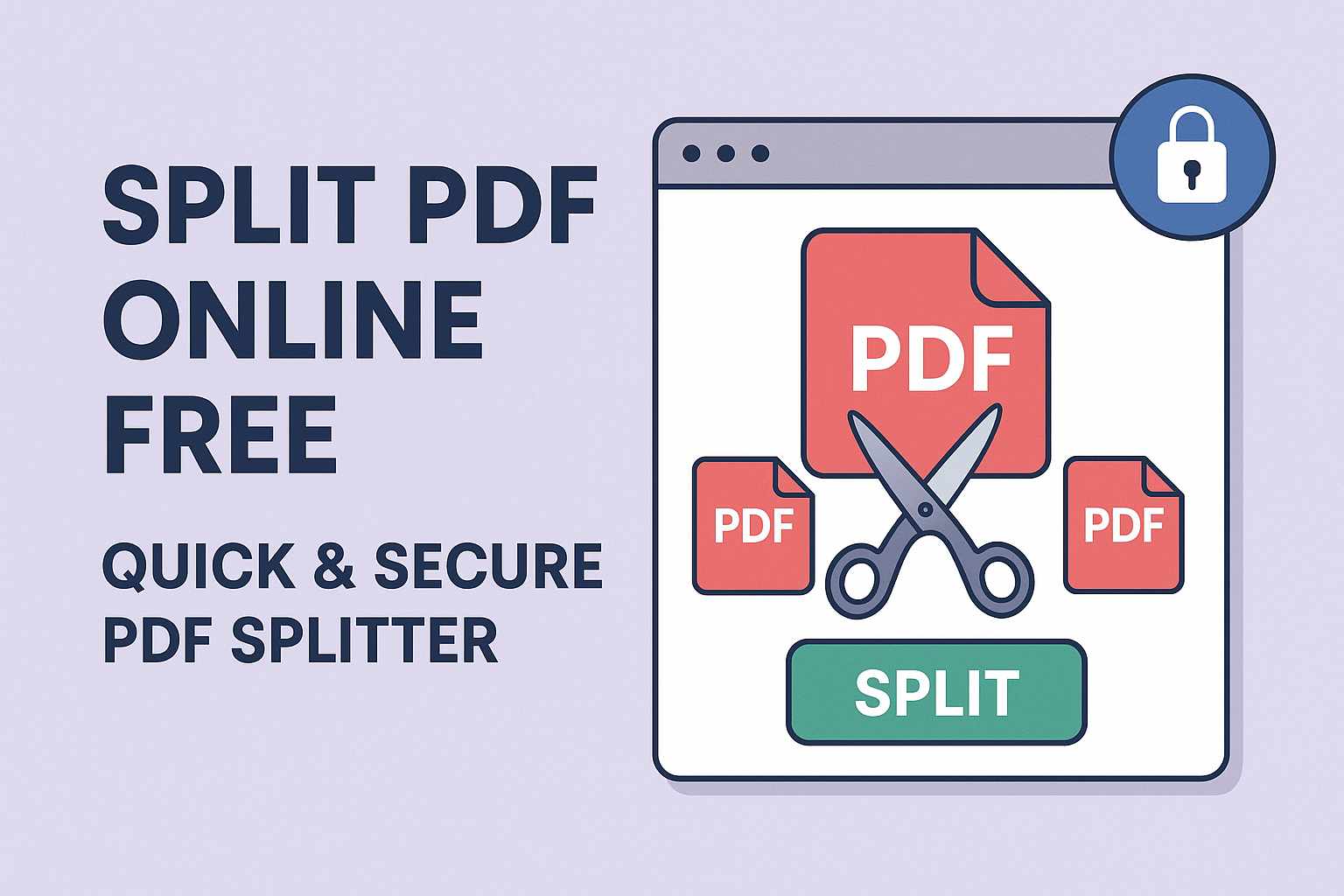 Split PDF Online Free – Quick & Secure PDF Splitter